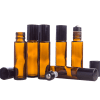 Рол-он бутилки от тъмно стъкло от 10 ml – 6 бр.
